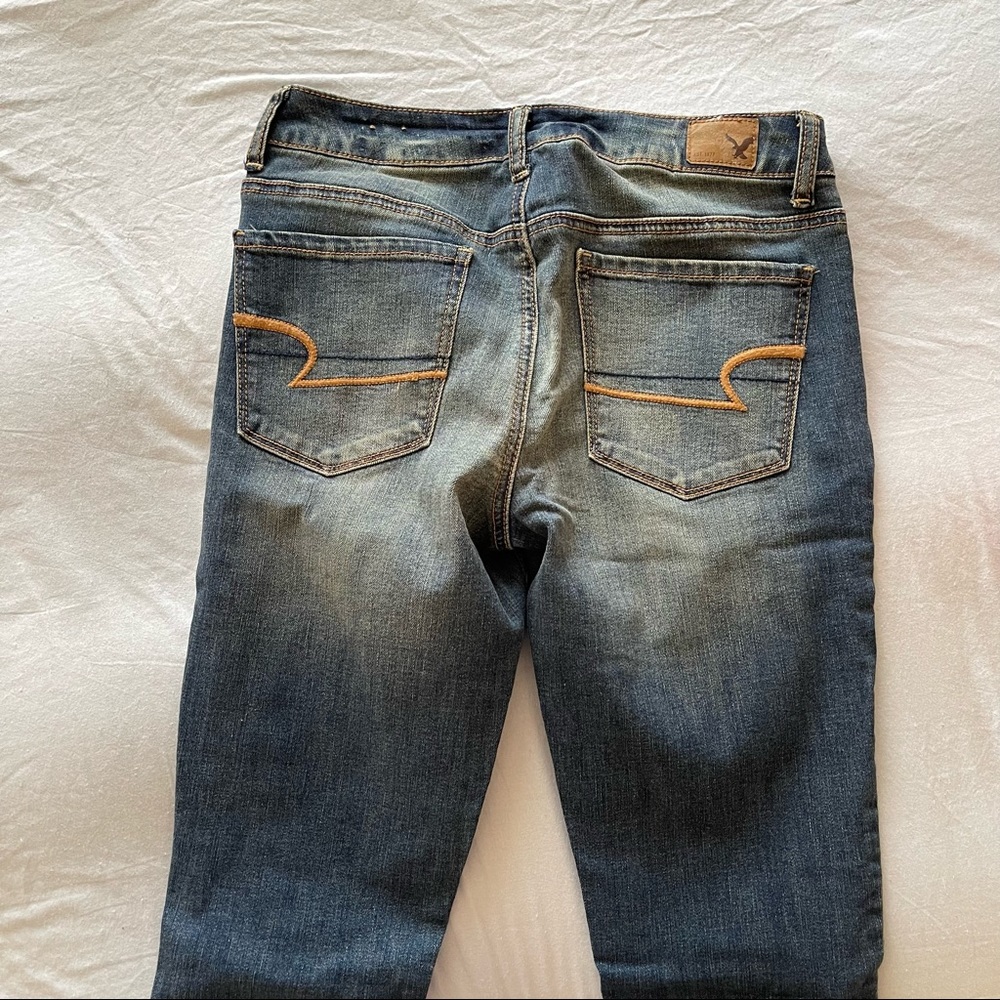 High Rise Blue Jegging - Picture 2 of 5